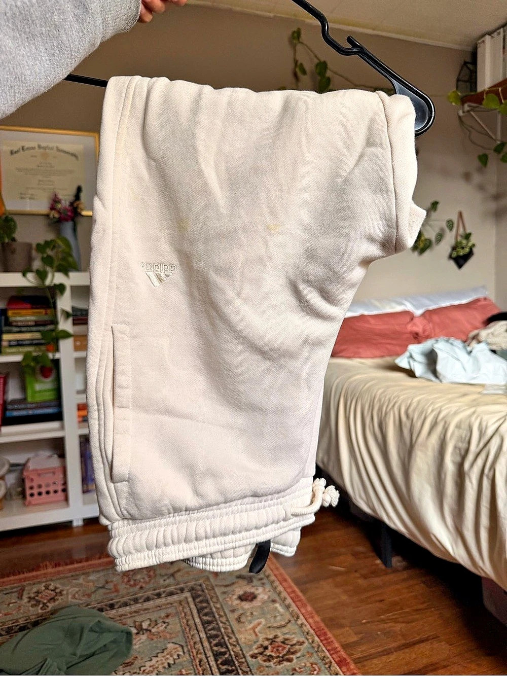adidas Cream Jogger Pants